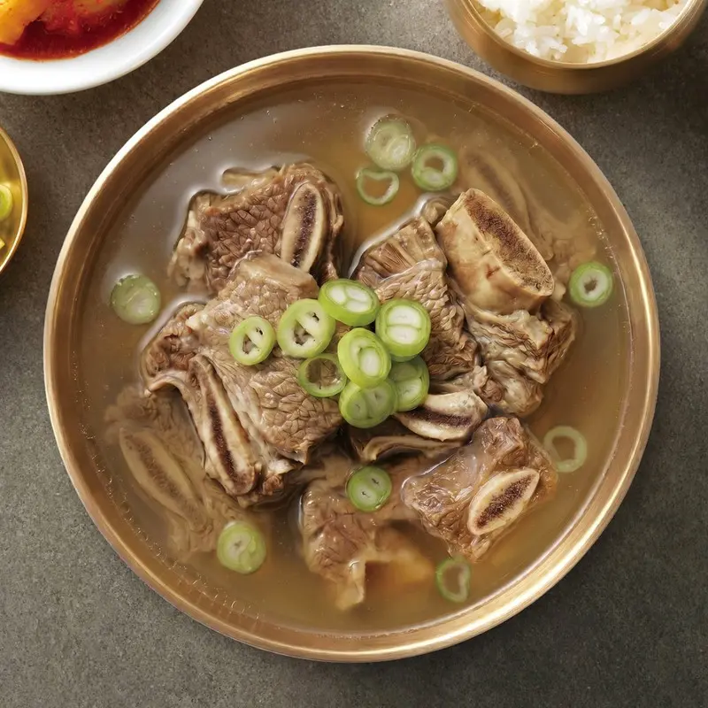 (리뷰 이벤트) 원육20% 소갈비탕 진 650g X 3팩