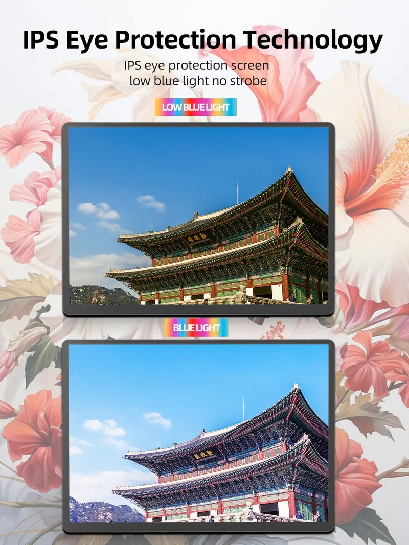 ZSUS 2160*1440 노트북 XBox PS4 / 5 스위치 TV 박스 휴대 전화 PC 확장 모바일 용 14 인치 2K 휴대용 모니터