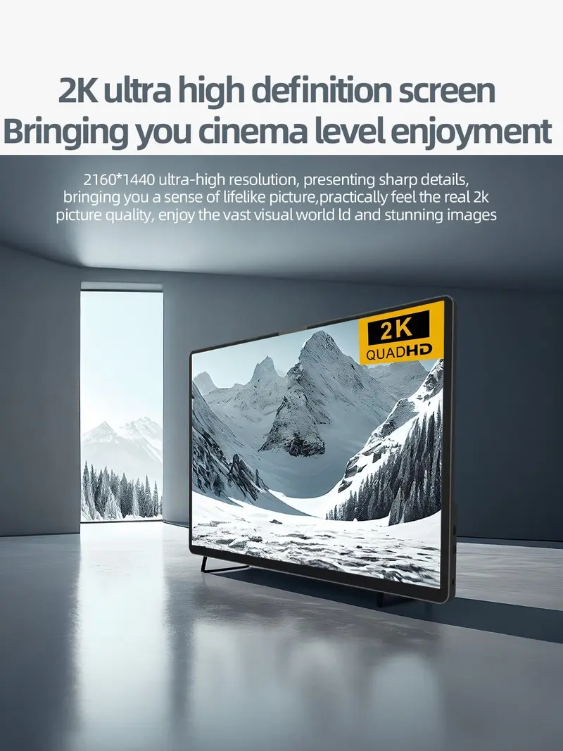 ZSUS 2160*1440 노트북 XBox PS4 / 5 스위치 TV 박스 휴대 전화 PC 확장 모바일 용 14 인치 2K 휴대용 모니터