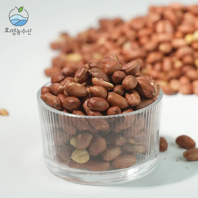 [효명농수산] 대용량 볶음땅콩 1kg 안주 반찬 견과 땅콩