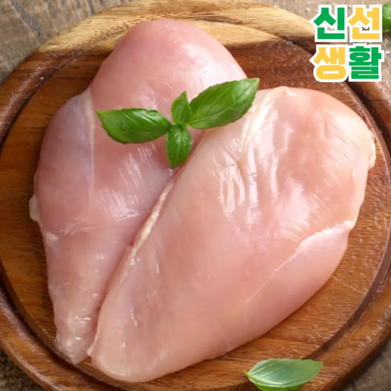 [신선생활] 당일생산 100% 국내산 냉장 생닭가슴살 3kg(1kg씩 개별포장)