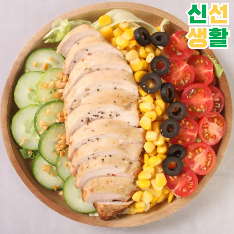 [신선생활] 당일생산 100% 국내산 냉장 생닭가슴살 3kg(1kg씩 개별포장)