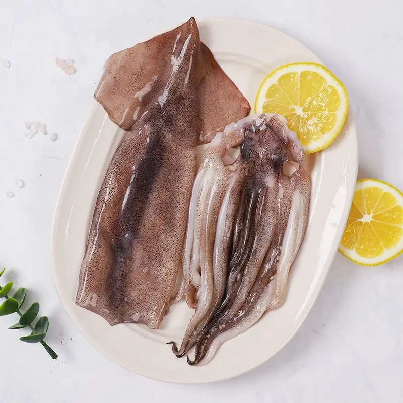 [강영수산]자연산 손질오징어 통오징어 2미(220g) x 5팩 (10마리) : 롯데ON