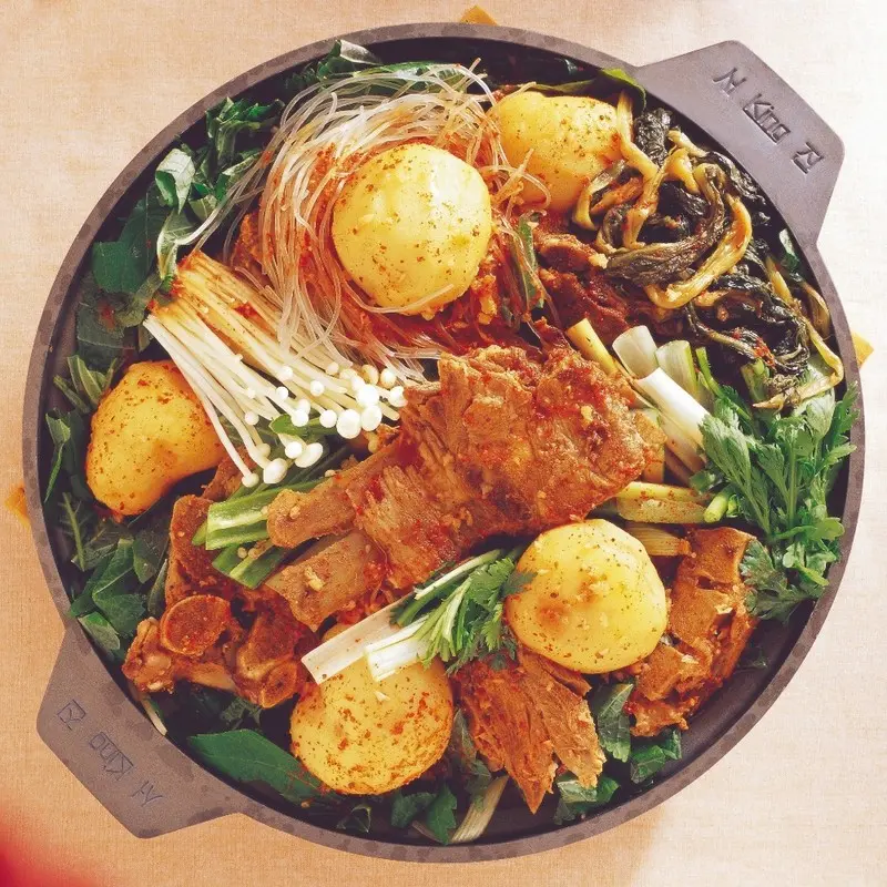 바라던  살코기 가득 감자탕/뼈찜용 돼지 목뼈(Pork Bone) 1kg x 1팩