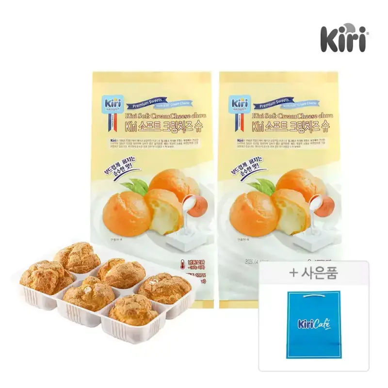 [10분러시] 끼리 크림치즈 소프트 슈(6입) 2개 / 총 12입