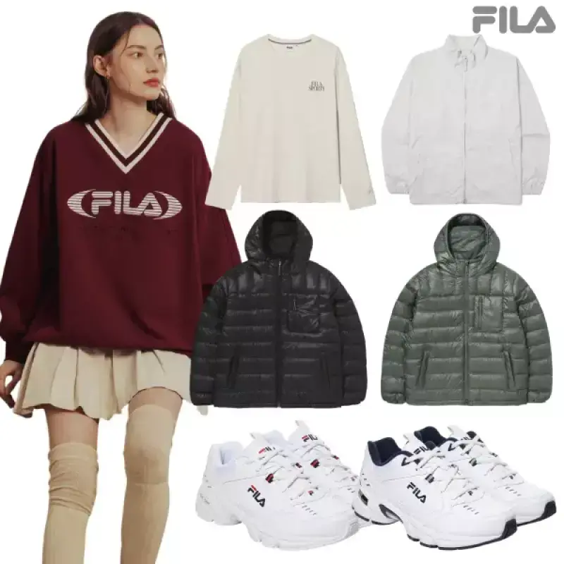 [FILA] 간절기 베스트 남녀 신발/의류 100종 모음!