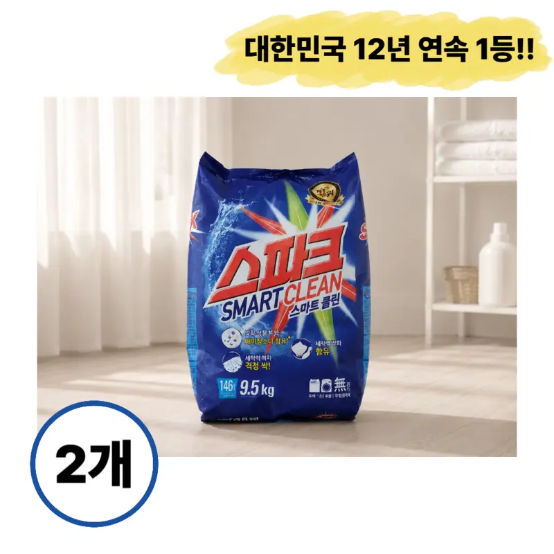 스파크 스마트 클린 분말세제 리필
