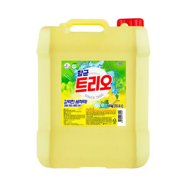 주방세제 항균 트리오 14kg (말통)