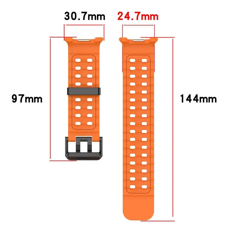 삼성 갤럭시 워치 9 8 44mm 40mm 클래식 46mm용 오션 밴드, 스포츠 통기성 코레아 팔찌, 갤럭시 워치 9 8 시리즈 스트랩