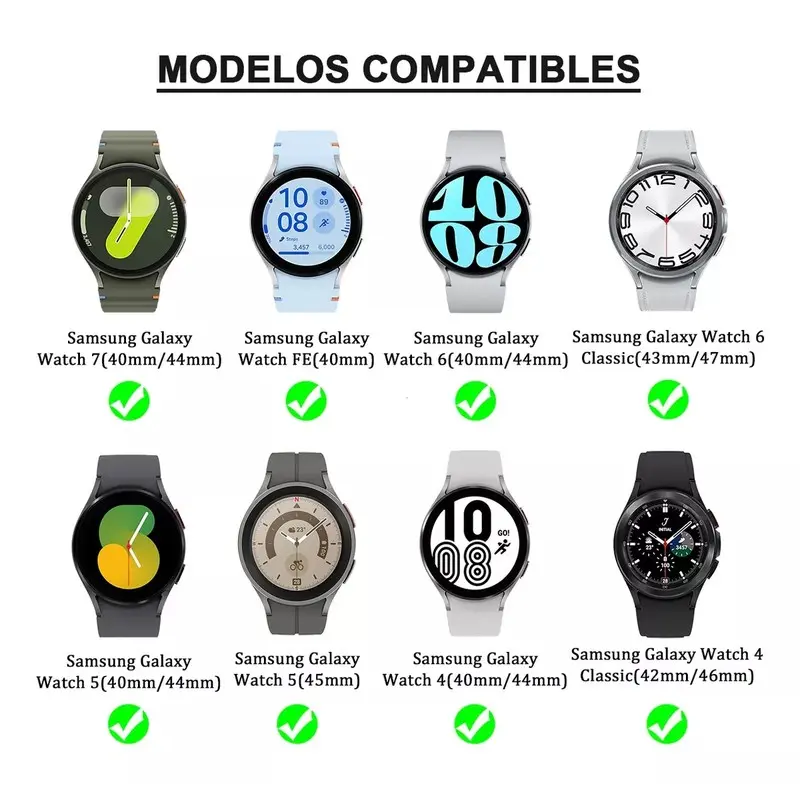 삼성 갤럭시 시계 용 트레일 루프 밴드 7 6 5 4 44mm 40mm/FE/5 Pro 45mm 나일론 코레아 팔찌 watch6 클래식