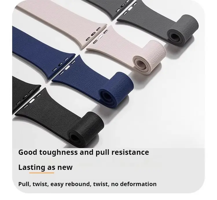 애플워치용 실리콘 마그네틱 스트랩 밴드 44mm 40mm 41mm 42mm 46mm 45mm 49mm iWatch 시리즈 11 10 SE3 9