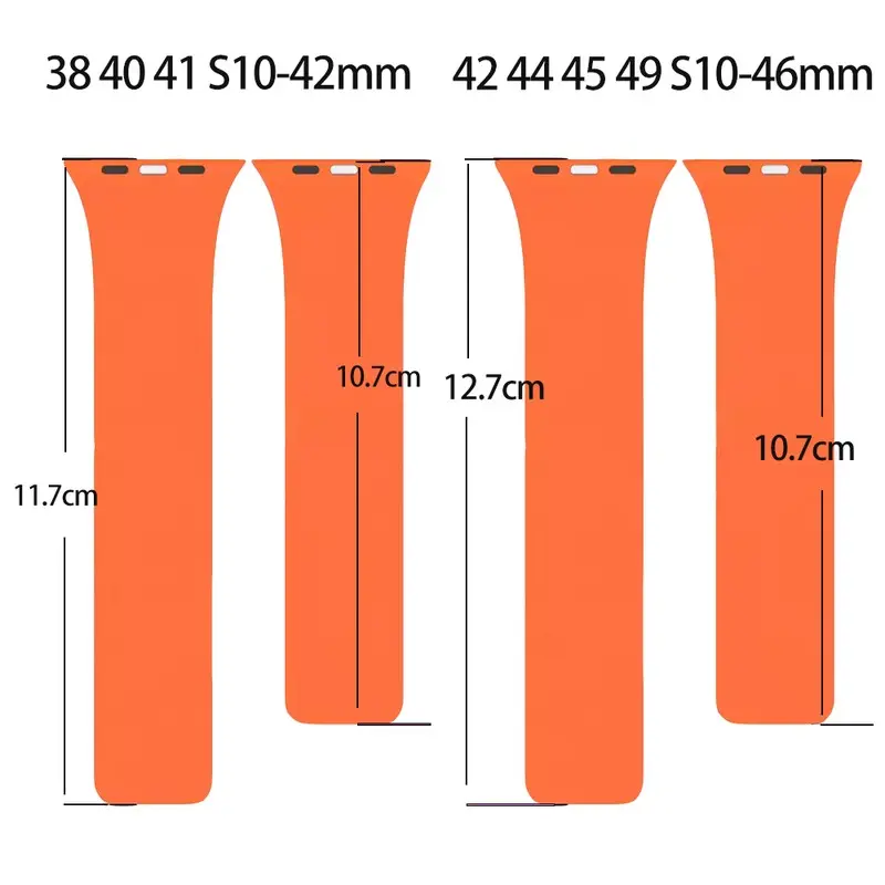 애플워치용 실리콘 마그네틱 스트랩 밴드 44mm 40mm 41mm 42mm 46mm 45mm 49mm iWatch 시리즈 11 10 SE3 9