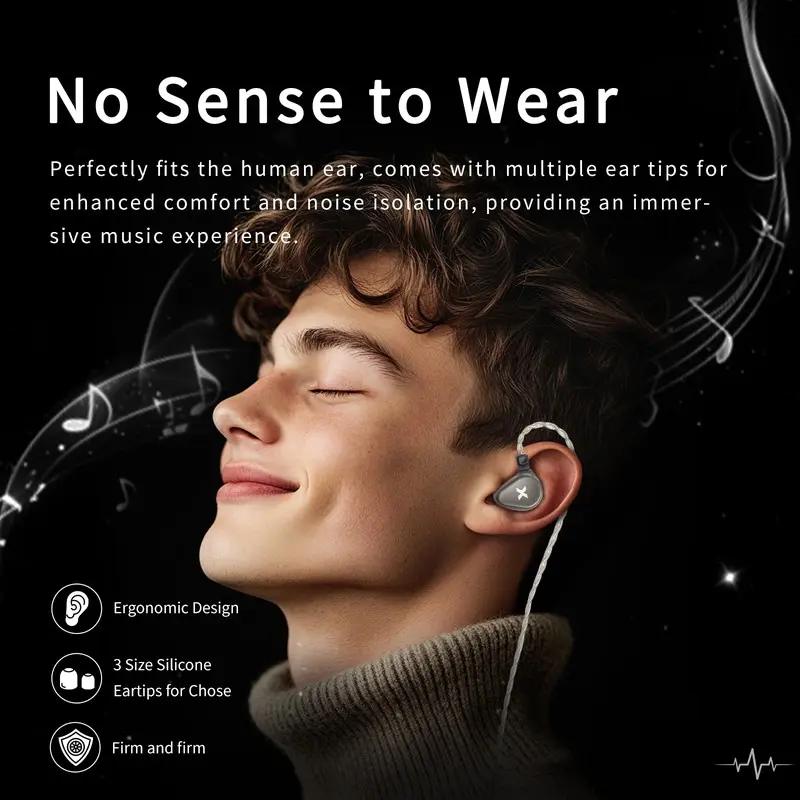 DUNU Titan X HiFi IEM 이어폰 듀얼 마그네틱 다이나믹 드라이버 금속 합금 하우징 오디오파일 게임용 3.5mm/TypeC 마이크
