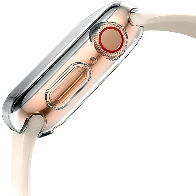 Apple Watch 용 소프트 TPU 화면 보호기 10 9 8 45mm 41mm 44mm 42mm 46mm 49mm IWatch Ultra