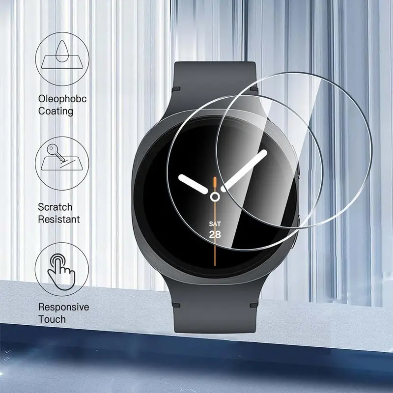 삼성 갤럭시 시계 8/8 클래식 46mm 44mm 40mm 화면 보호기 HD 유압 필름 갤럭시 watch8 보호용 강화 유리