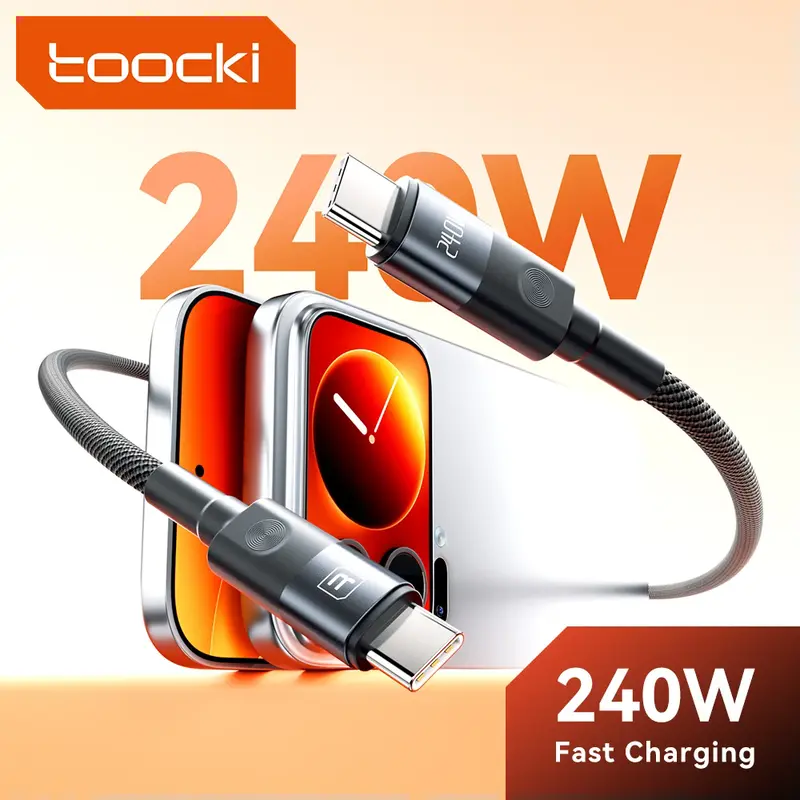투키 240W USB C to Type C 케이블 PPS PD240W
