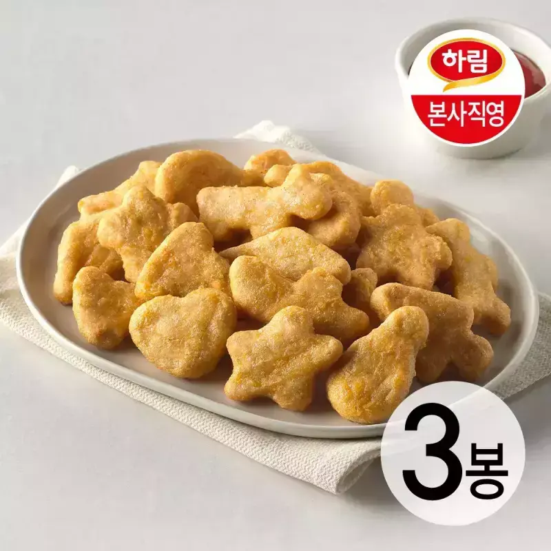하림 치킨너겟(2) 1kg 3봉