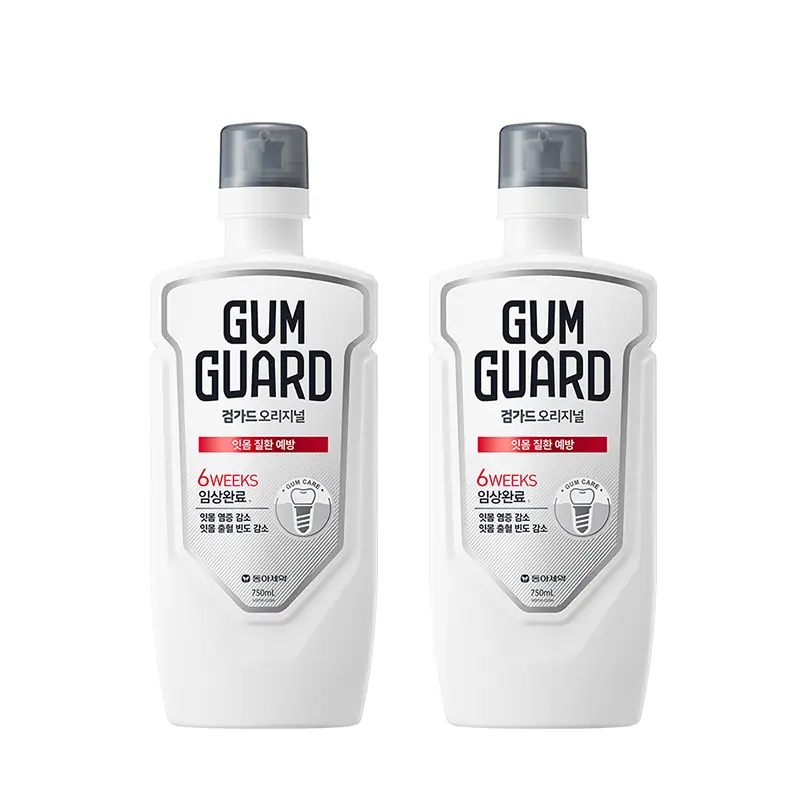 [검가드]가그린 검가드 오리지널 구강청결제 750ml x 2개 /3개/잇몸질환 치주질환 예방 : 롯데ON