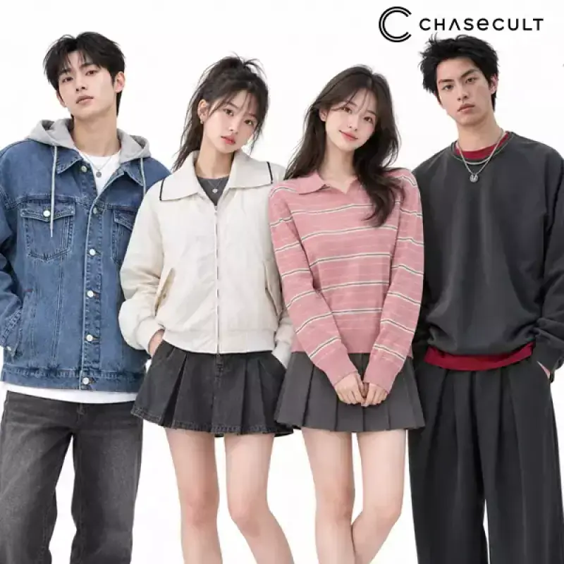 [25%+T멤버십5%단하루] 체이스컬트 본사 가을 데일리룩! 맨투맨/스웨터/팬츠/아우터 외