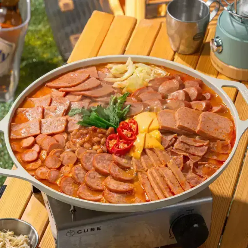 원팩쿠캣 점보 햄폭탄 부대찌개 1.5kg