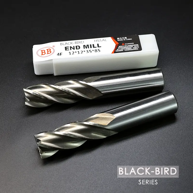 BB HSS 코발트 밀링 커터 2~4 플루트 1-32mm