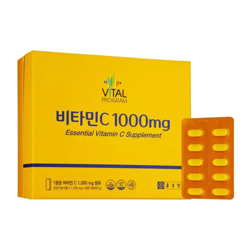 종근당 바이탈프로그램 비타민C 1000mg 600정, 1개