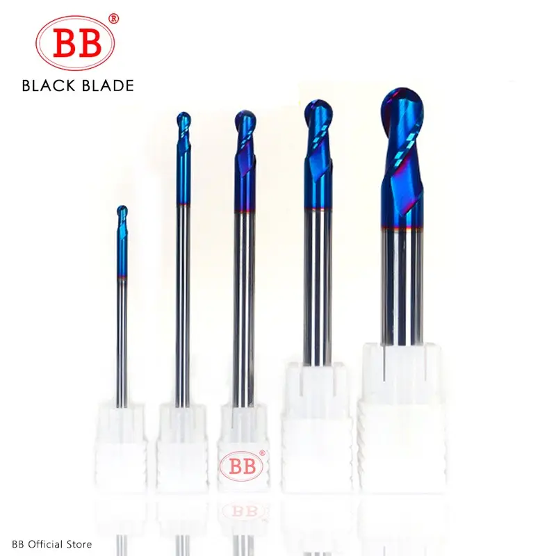 Bb 고경도 텅스텐 솔리드 초경 절삭 공구 정밀 엔드 밀 cnc 밀링 공구