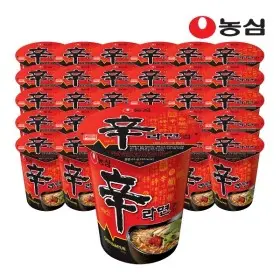 농심 신라면 작은컵 65g 30개
