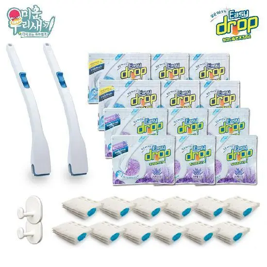 (156회/3년치) 이지드롭 변기클리너 레몬+라벤더 M