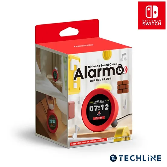 [닌텐도]닌텐도 사운드 클록 알라모 Alarmo 알람시계 국내정발판