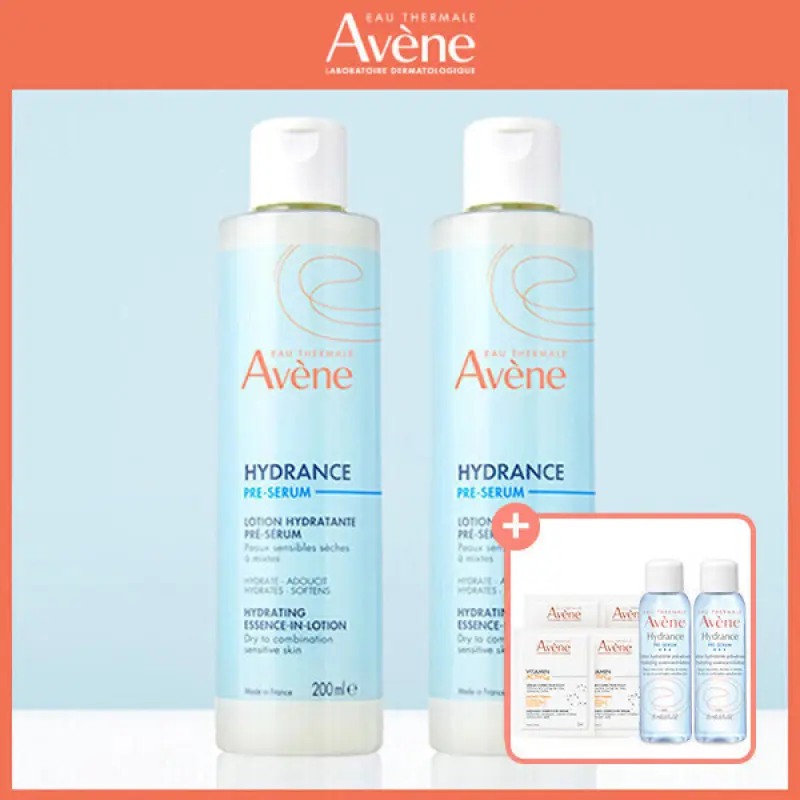 (한가위 한정특가) 아벤느 이드랑스 에센스 인 로션 200ml 2개 +25ml 2개+체험 키트 4개 증정