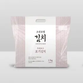 신세계푸드 조선호텔김치 조선호텔 특제육수 포기김치 2.5kg