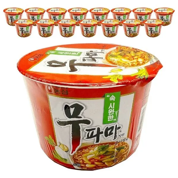 오뚜기 진라면 약간매운맛 큰컵 110g x 12개