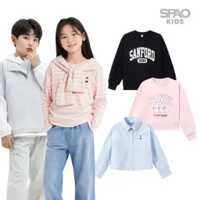 (최대32%쿠폰) 브랜드의류 스파오키즈 가을 오픈 여름 시즌오프 티셔츠/맨투맨/니트 외 최대 79%
