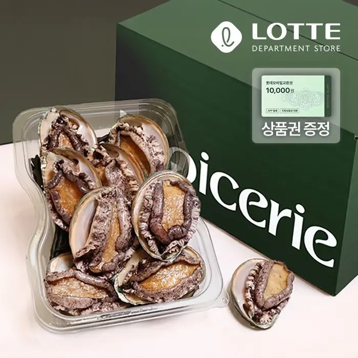 [온도씨]살아숨쉬는 전복 선물세트 10-11마리 1kg (대)
