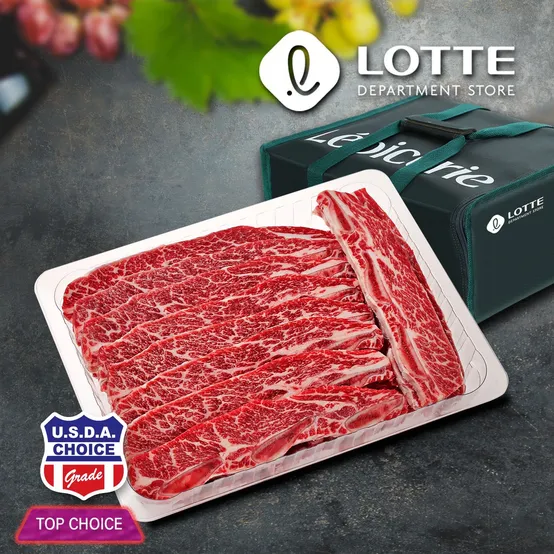 [도톰로스][도톰로스] (미국산 탑초이스) 4kg LA갈비선물세트 (678번 꽃갈비,소갈비)추석
