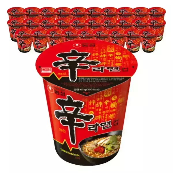 농심 신라면컵 65g, 30개