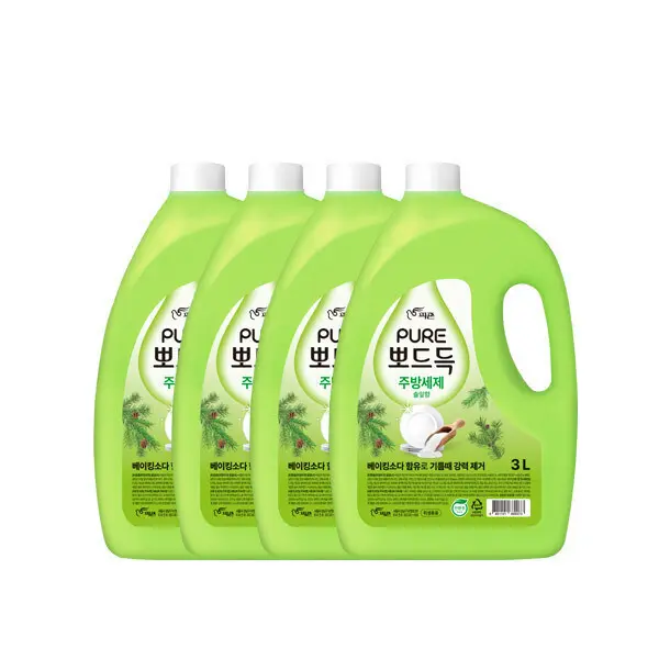 피죤 섬유유연제 핑크로즈 2500ml 4개