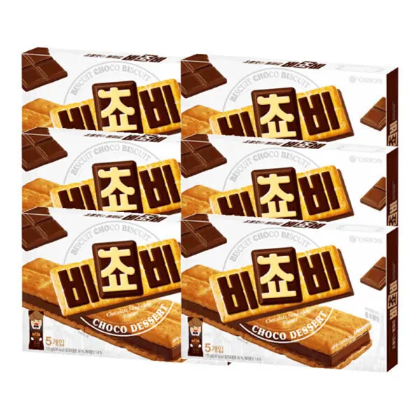 오리온 비쵸비 5P 125g x 6박스