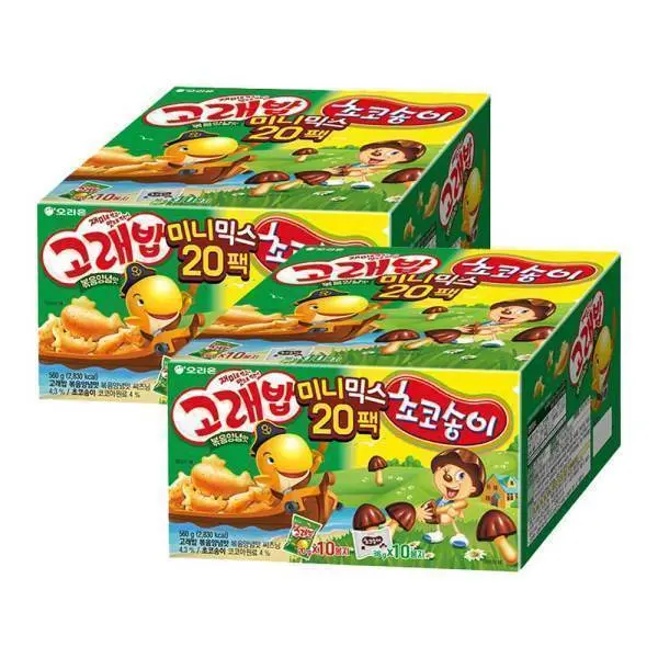 오리온 비쵸비 5P 125g x 6박스