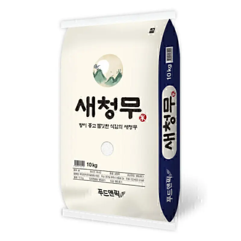 (신선집중) 전남 푸드앤픽 새청무 특등급 단일품종 10kg 쌀 백미
