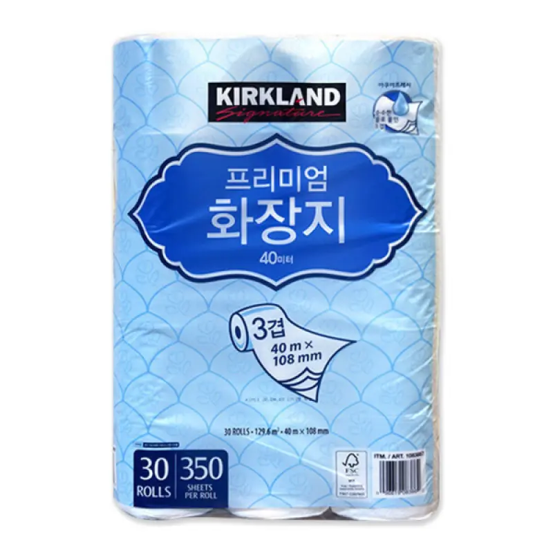 커클랜드 시그니춰 프리미엄 3겹 화장지 40m x 30롤