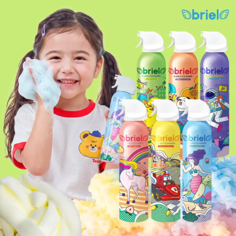 브리엘 유아 버블클렌저 200ml/300ml/거품목욕/입욕제/썬크림/수딩젤/스킨케어