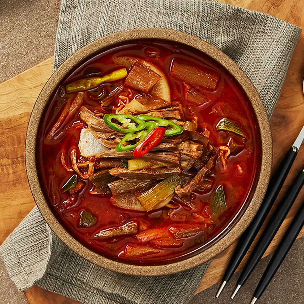 얼큰 육개장 600g X 5팩 (15,946원/무료)