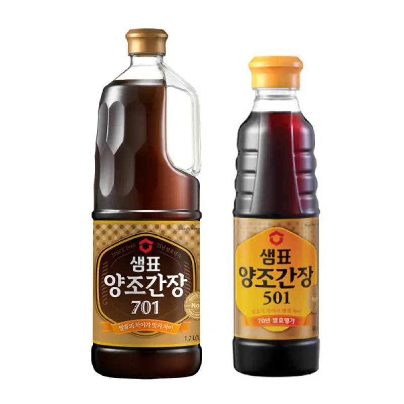 샘표 양조간장701 1.7L + 양조간장 501 500ml