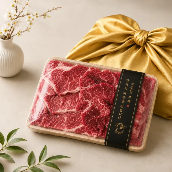 (신선집중) 한우의품격 한우 1등급 선물세트 1.2kg 등심600+채끝등심400+안심200 지정일발송