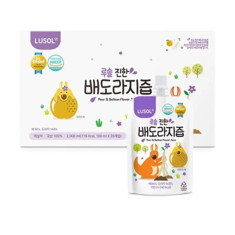 (대전신세계)루솔 진한 배도라지즙 120포(분할배송)