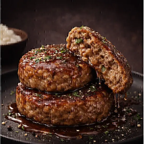 (1kg+1kg)육즙가득 두툼 국내산 함박스테이크 너비아니 떡갈비 패티