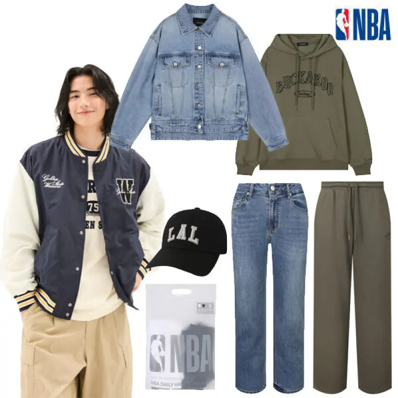 버커루/NBA 본사 직영 가을 오픈 한정 세일 조거 팬츠/데님 팬츠/점퍼/자켓/티셔츠/모자 ~91%OFF