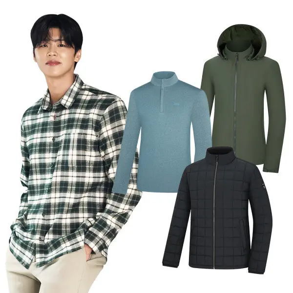 콜핑 FW 오픈 남성 여성 바람막이 패딩 자켓 점퍼 남자 긴팔티 바지 카라티